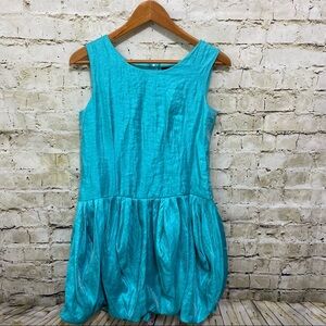 NWT Secret Charm Green Shimmer Sleeveless Dance Party Dress